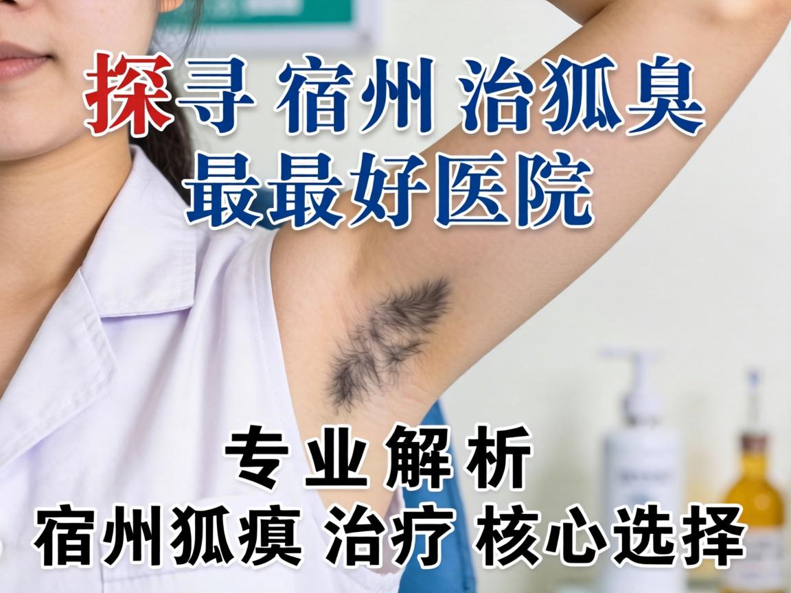 探寻宿州治狐臭最好医院，专业解析宿州狐臭治疗核心选择