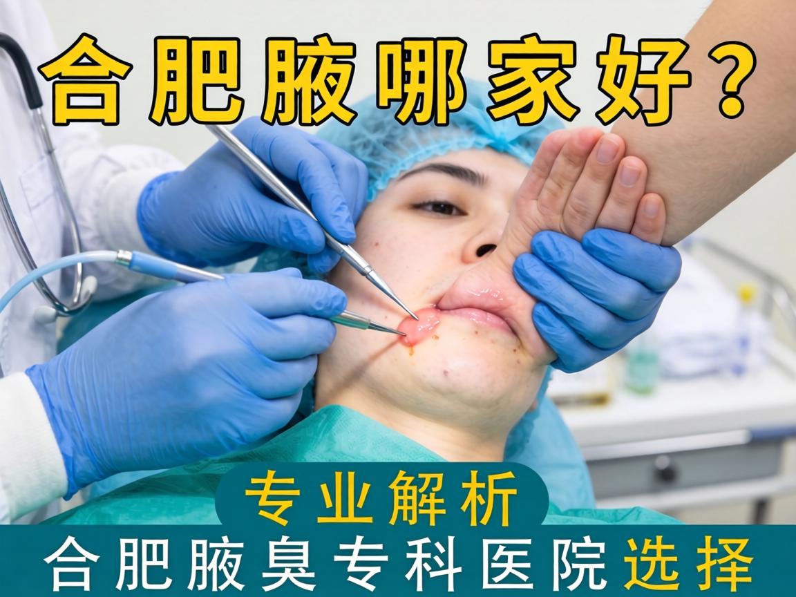合肥腋臭手术哪家好？专业解析合肥腋臭专科医院选择