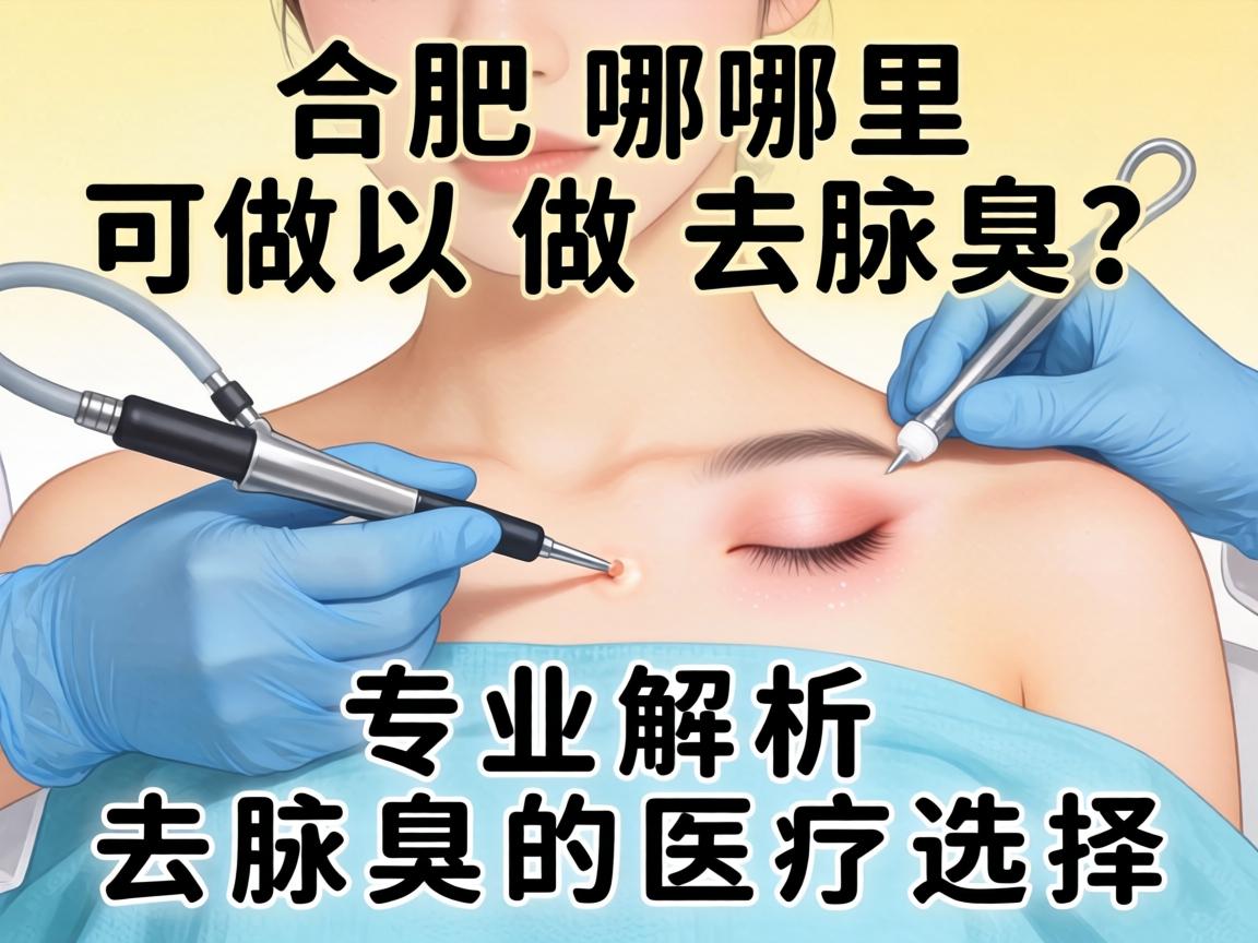 合肥哪里可以做去腋臭？专业解析去腋臭的医疗选择