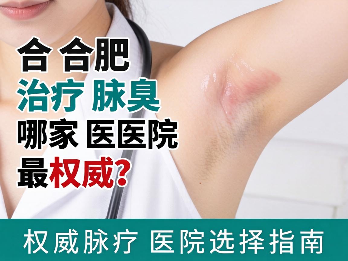合肥治疗腋臭哪家医院最权威？权威腋臭医院选择指南