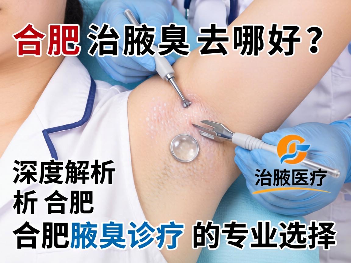 合肥治腋臭去哪好？深度解析合肥腋臭诊疗的专业选择