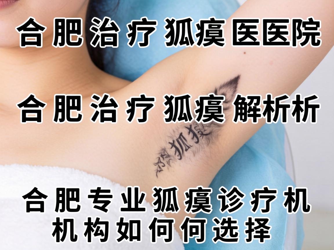 合肥治疗狐臭医院解析，合肥专业狐臭诊疗机构如何选择