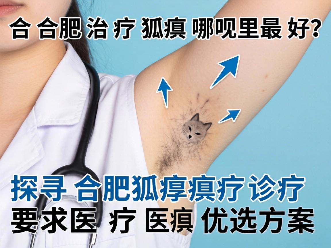 在合肥治疗狐臭哪里最好？探寻合肥狐臭诊疗优选方案