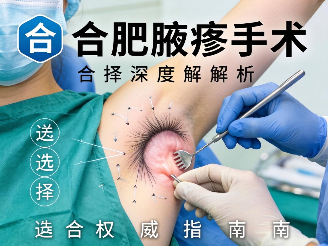 合肥腋臭手术深度解析，选择合肥腋臭手术的权威指南