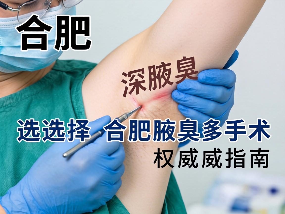 合肥腋臭手术深度解析，选择合肥腋臭手术的权威指南