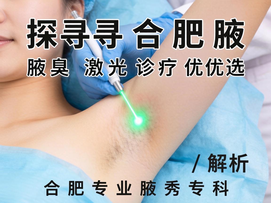探寻合肥腋臭激光诊疗优选 解析合肥专业腋秀专科