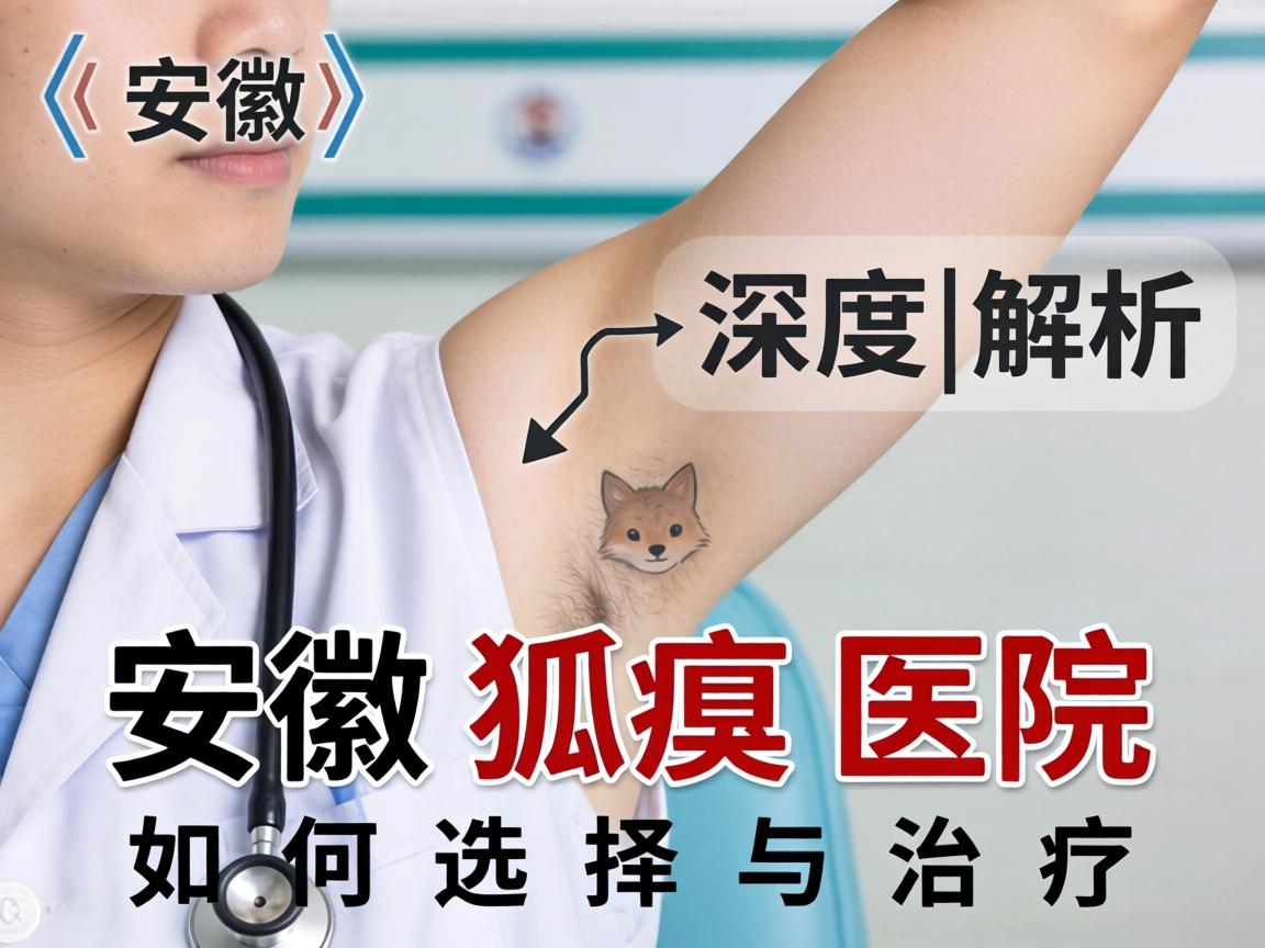安徽狐臭医院深度解析，安徽狐臭医院如何选择与治疗