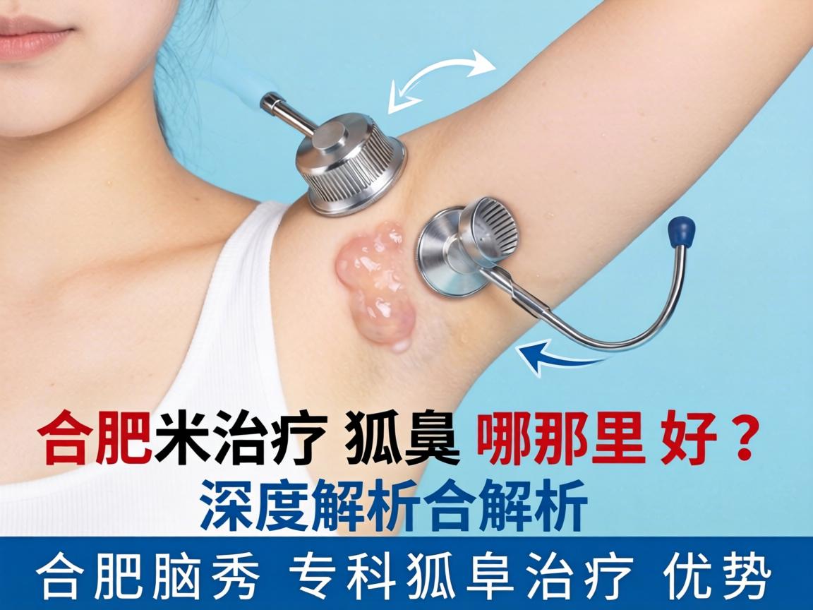 合肥治疗狐臭哪里好？深度解析合肥腋秀专科狐臭治疗优势