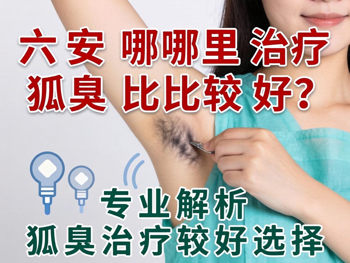 六安哪里治疗狐臭比较好？专业解析狐臭治疗较好选择