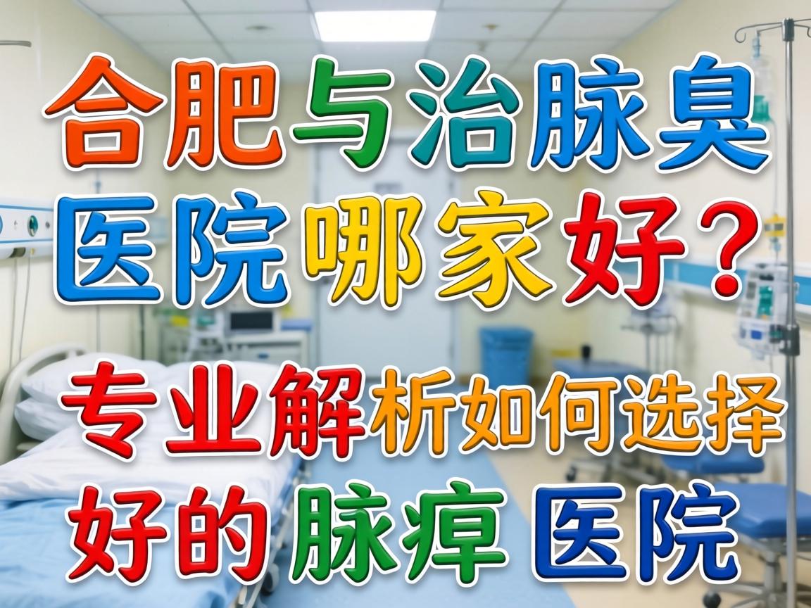 合肥治腋臭医院哪家好？专业解析如何选择好的腋臭医院