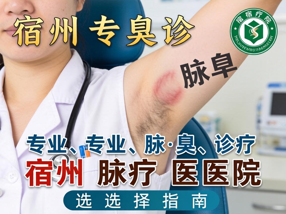 宿州专业腋臭诊疗医院解析，宿州腋臭医院选择指南