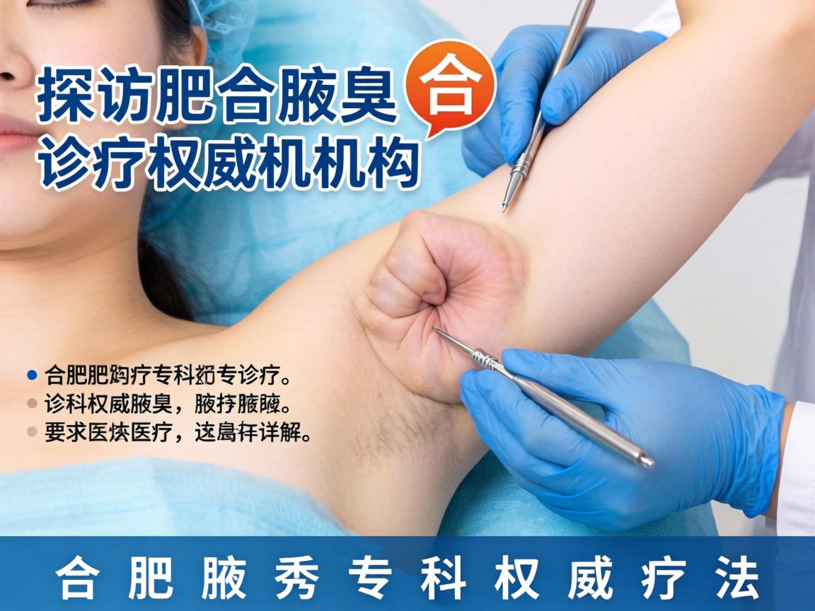 探访合肥腋臭诊疗权威机构，详解合肥腋秀专科权威疗法