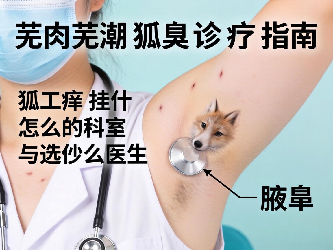 芜湖狐臭诊疗指南，解析狐臭挂什么科室与选什么医生