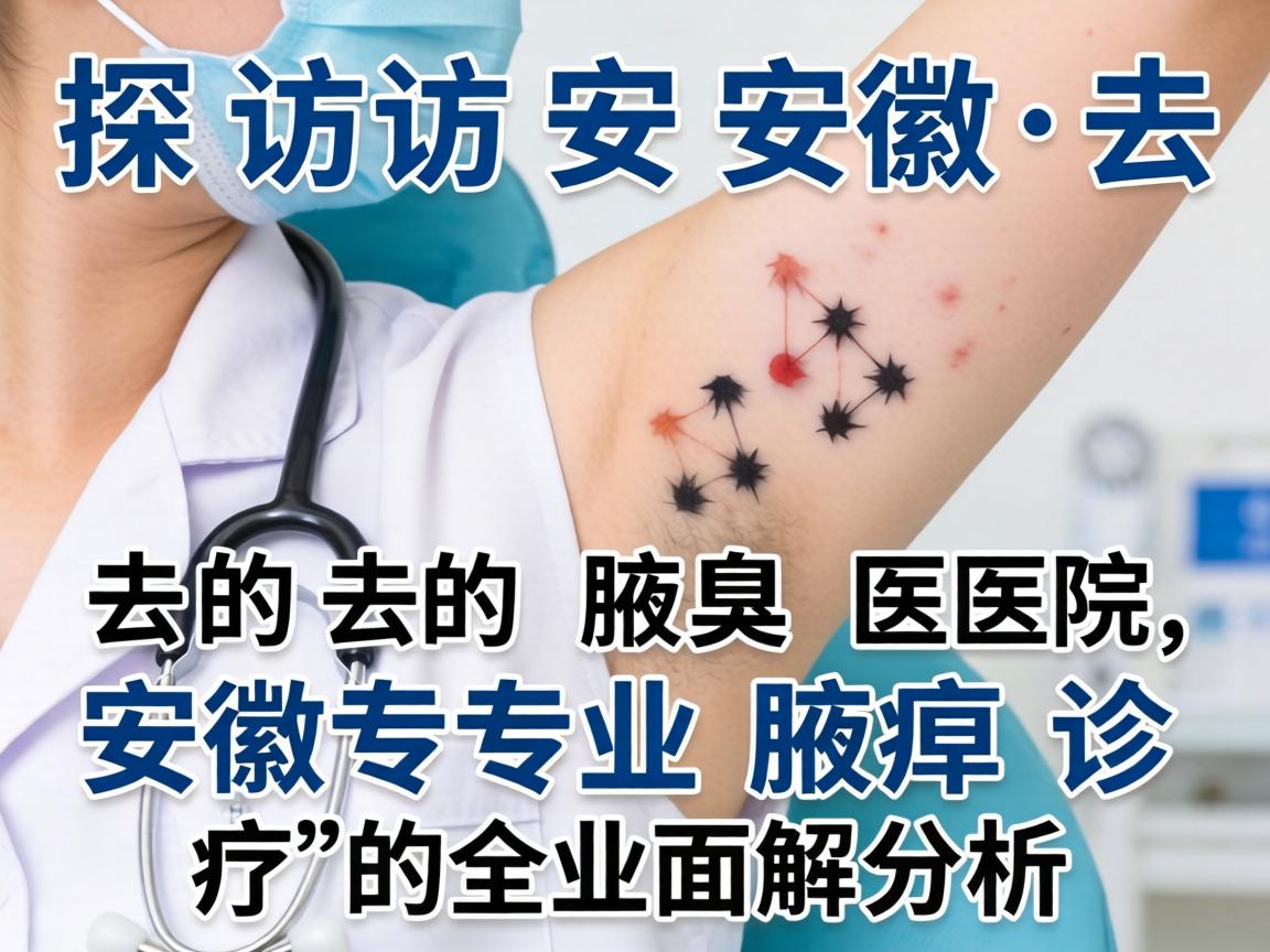 探访安徽去腋臭医院，安徽专业腋臭诊疗的全面解析