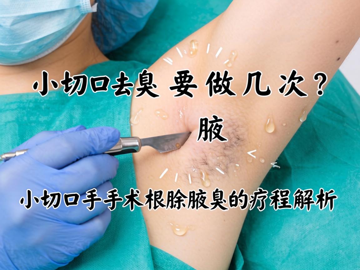 小切口去腋臭要做几次?小切口手术根除腋臭的疗程解析 小切口去腋臭要做几次?小切口手术根除腋臭的疗程解析