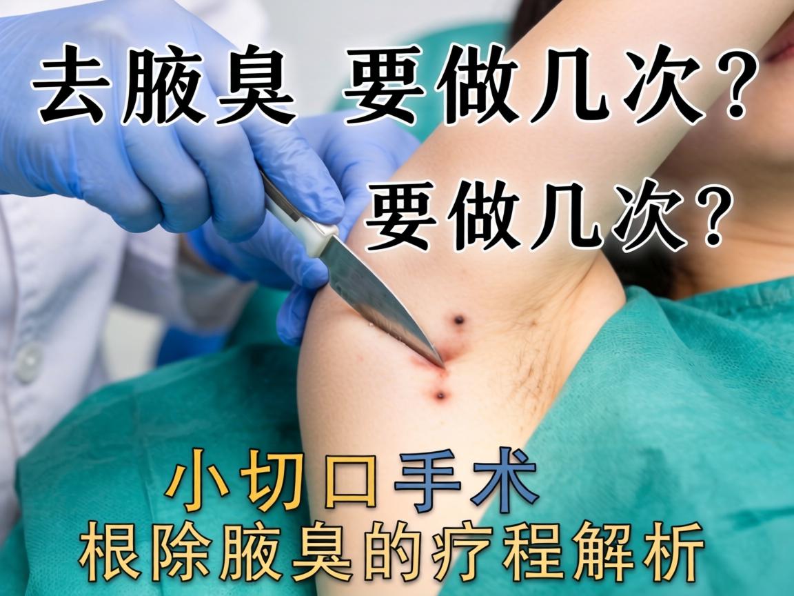小切口去腋臭要做几次?小切口手术根除腋臭的疗程解析 小切口去腋臭要做几次?小切口手术根除腋臭的疗程解析