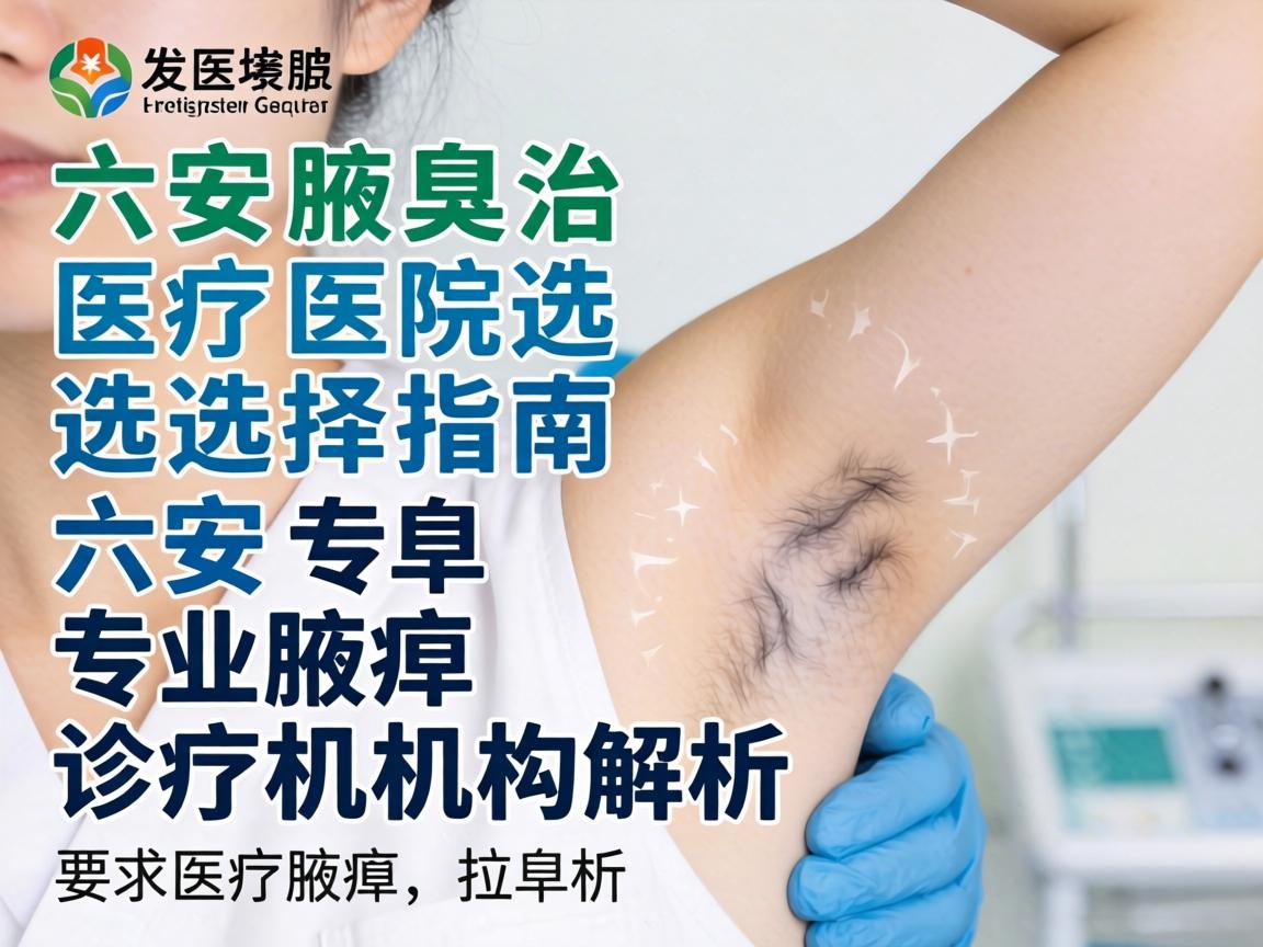 六安腋臭治疗医院选择指南，六安专业腋臭诊疗机构解析