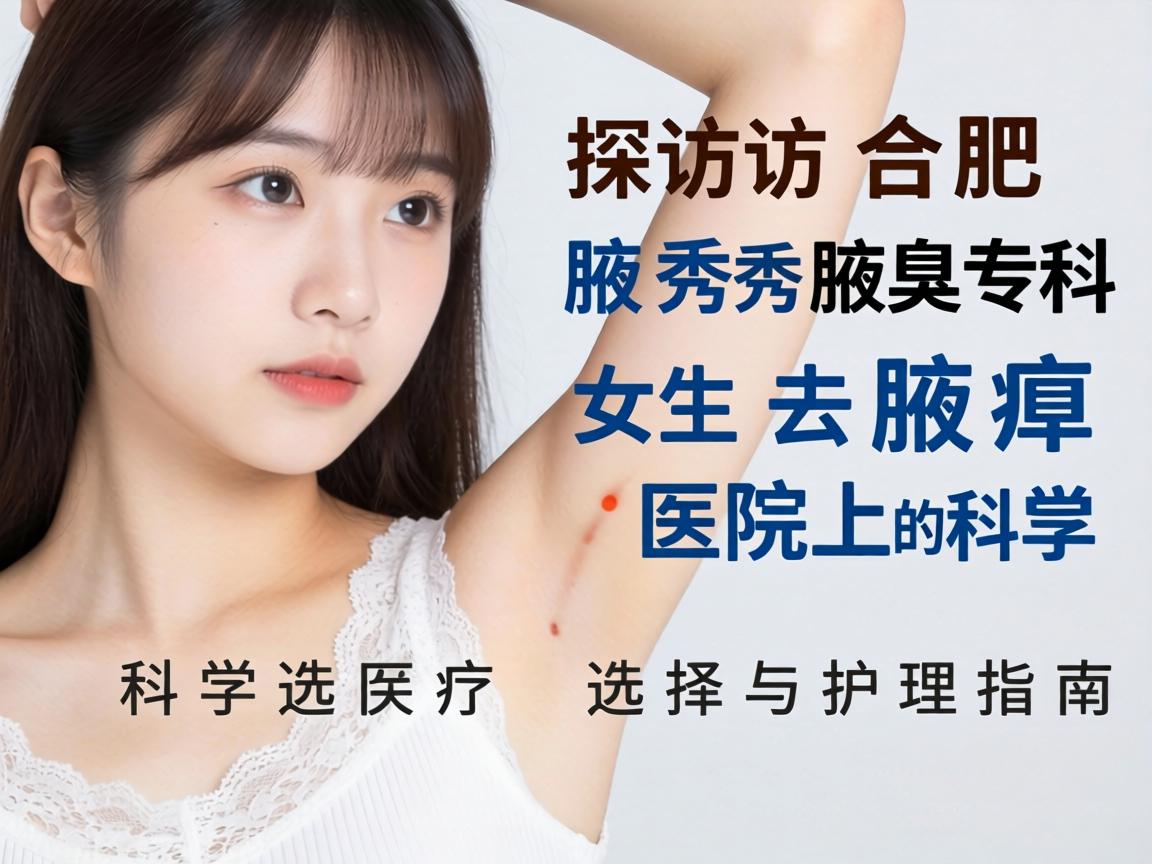 探访合肥腋秀腋臭专科，女生去腋臭医院的科学选择与护理指南