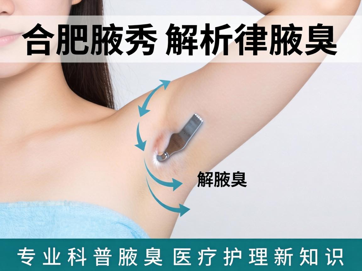 合肥腋秀解析腋臭，专业科普腋臭医疗护理新知识