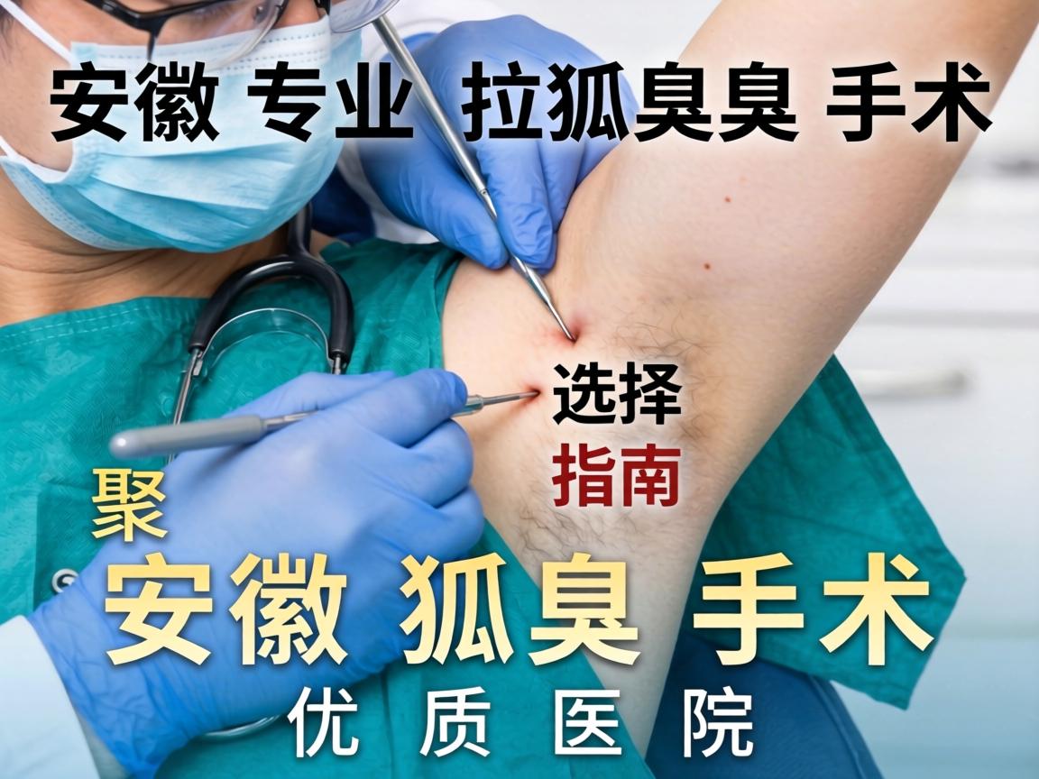安徽专业狐臭手术选择指南，聚焦安徽狐臭手术优质医院