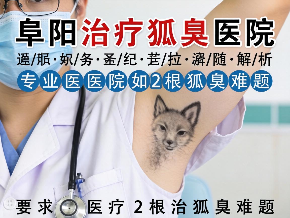 阜阳治疗狐臭医院解析，专业医院如何根治狐臭难题