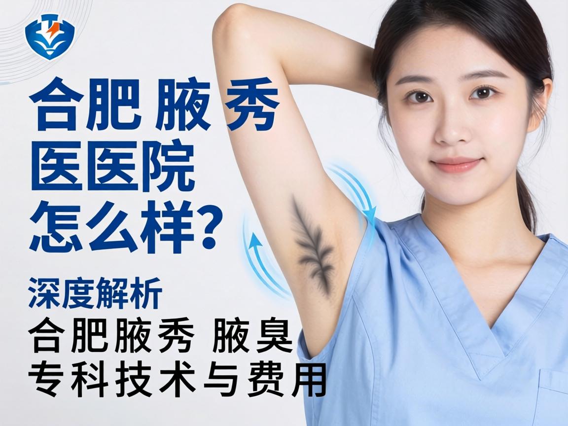 合肥腋秀医院怎么样？深度解析合肥腋秀腋臭专科技术与费用