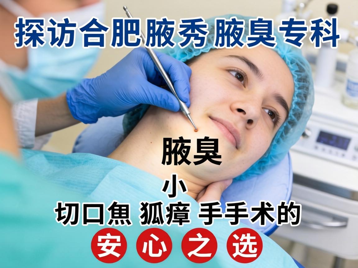 探访合肥腋秀腋臭专科，解析小切口狐臭手术的安心之选