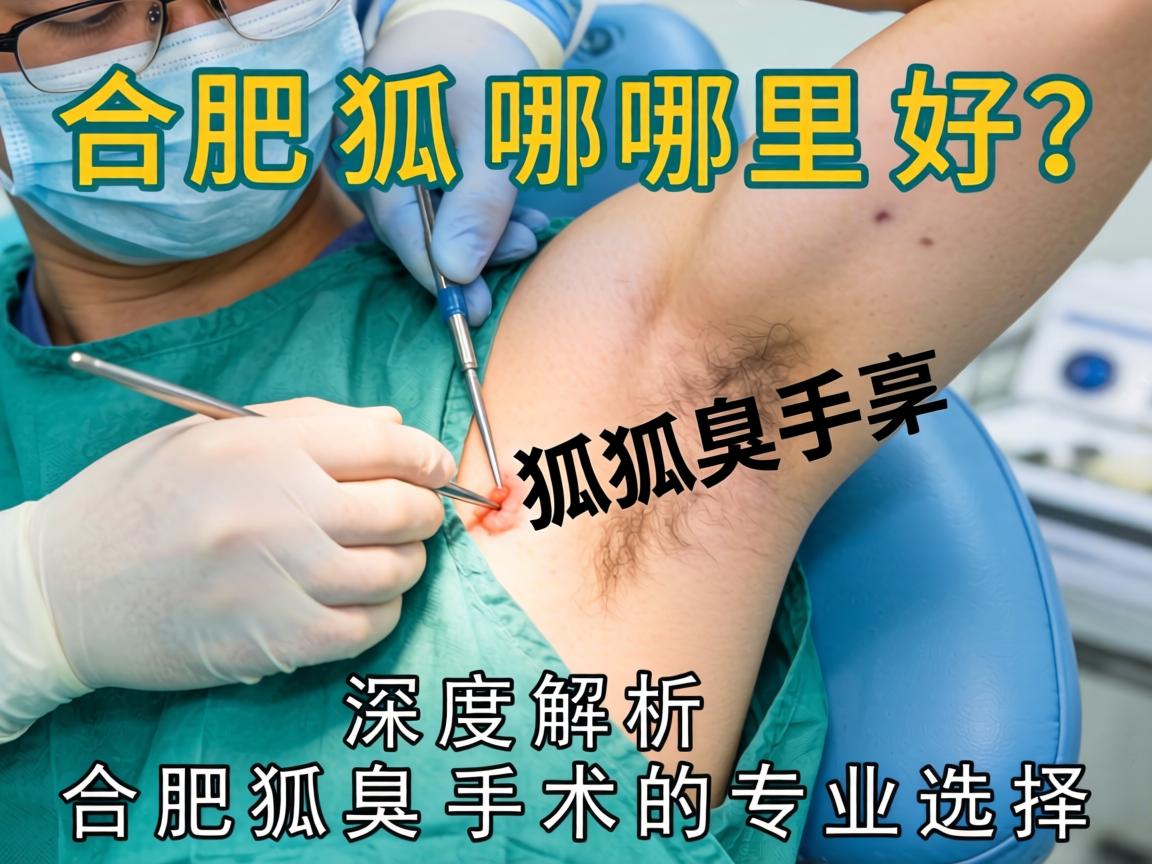 合肥狐臭手术哪里好？深度解析合肥狐臭手术的专业选择