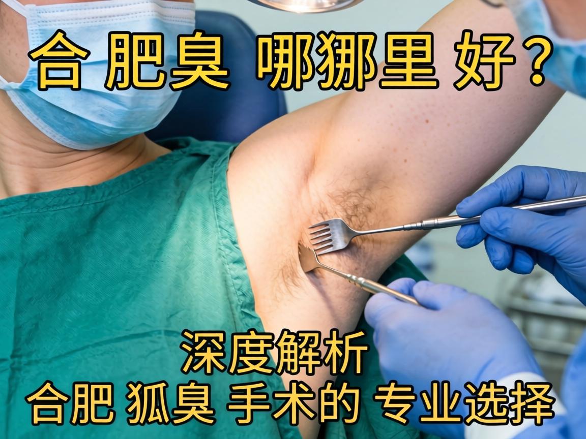 合肥狐臭手术哪里好？深度解析合肥狐臭手术的专业选择