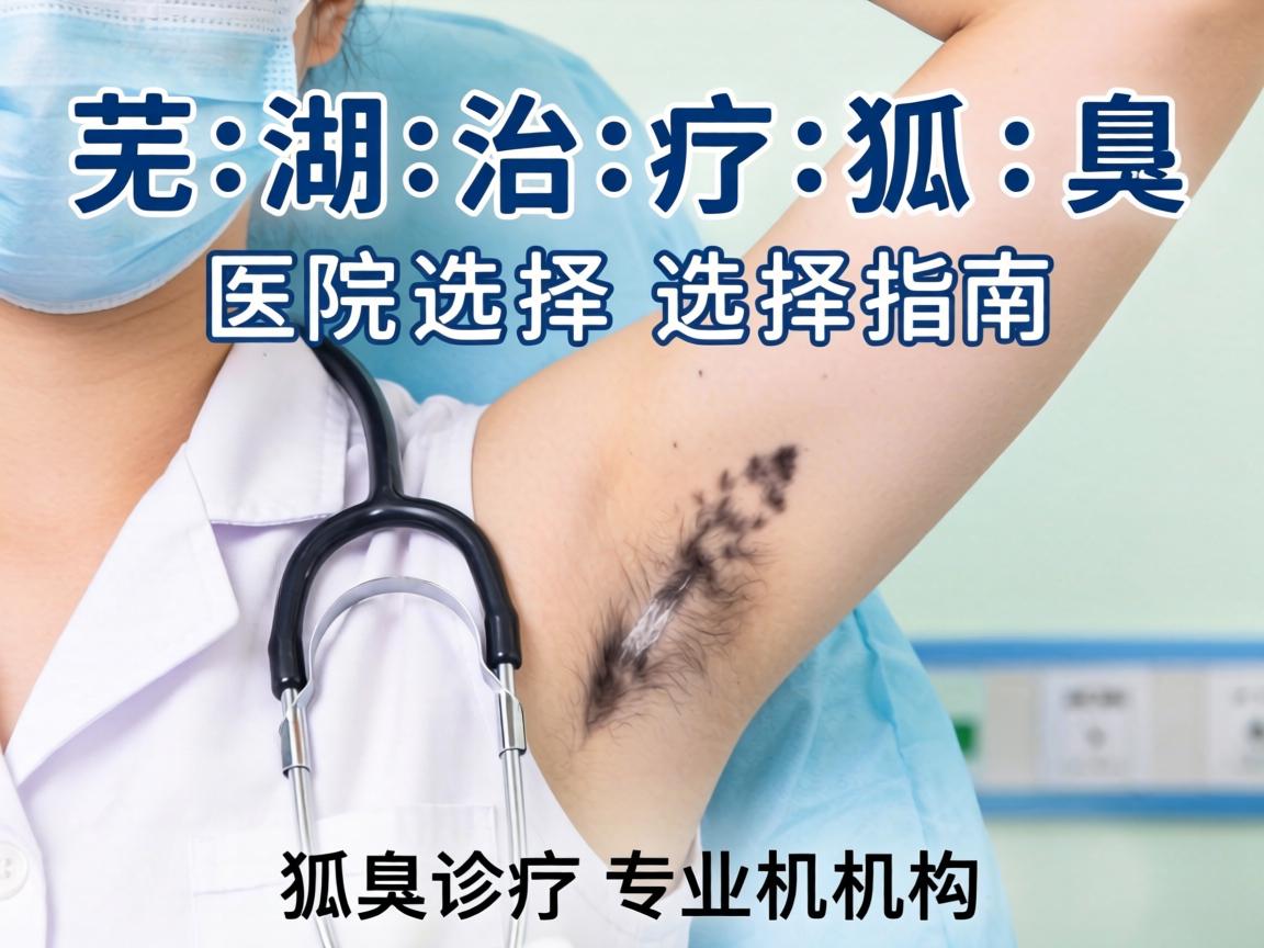 芜湖治疗狐臭医院选择指南，详解狐臭诊疗专业机构