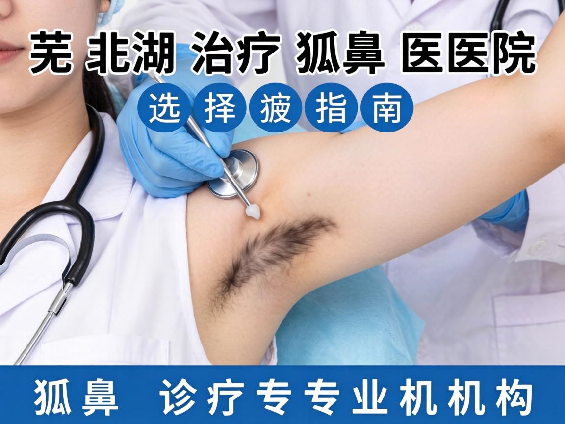 芜湖治疗狐臭医院选择指南，详解狐臭诊疗专业机构