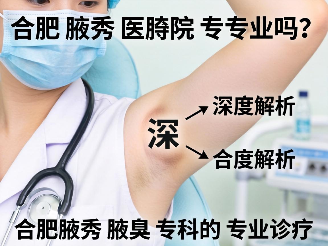 合肥腋秀医院专业吗?深度解析合肥腋秀腋臭专科的专业诊疗 合肥腋秀医院专业吗?深度解析合肥腋秀腋臭专科的专业诊疗
