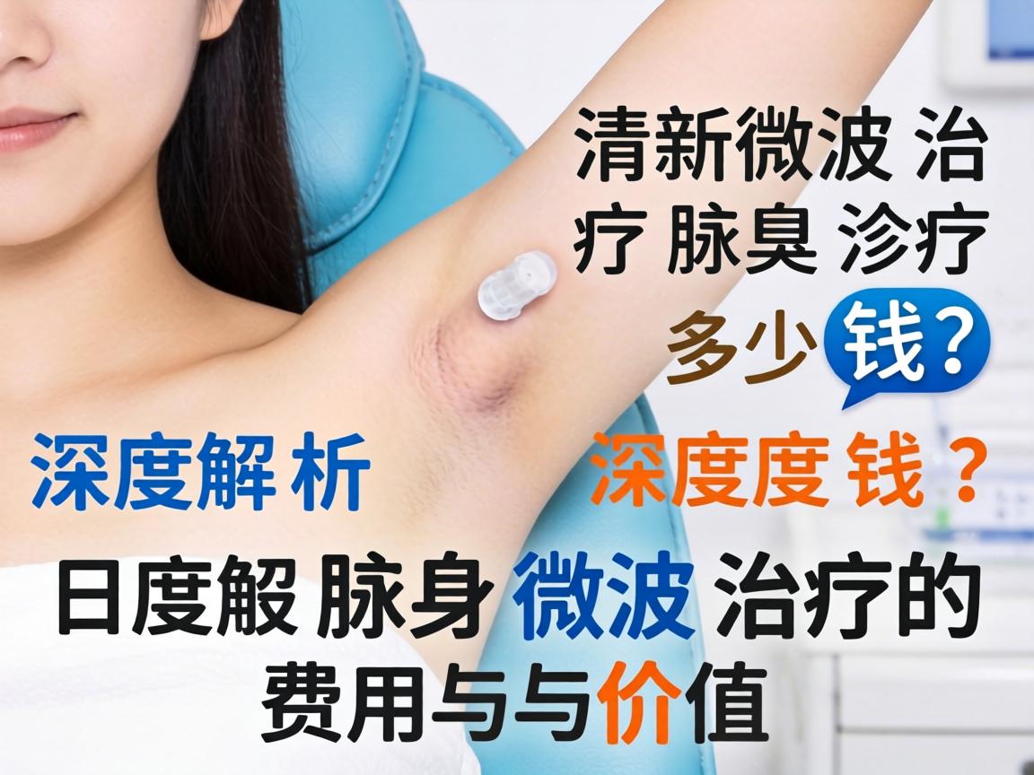 清新微波治疗腋臭多少钱？深度解析腋臭微波治疗的费用与价值