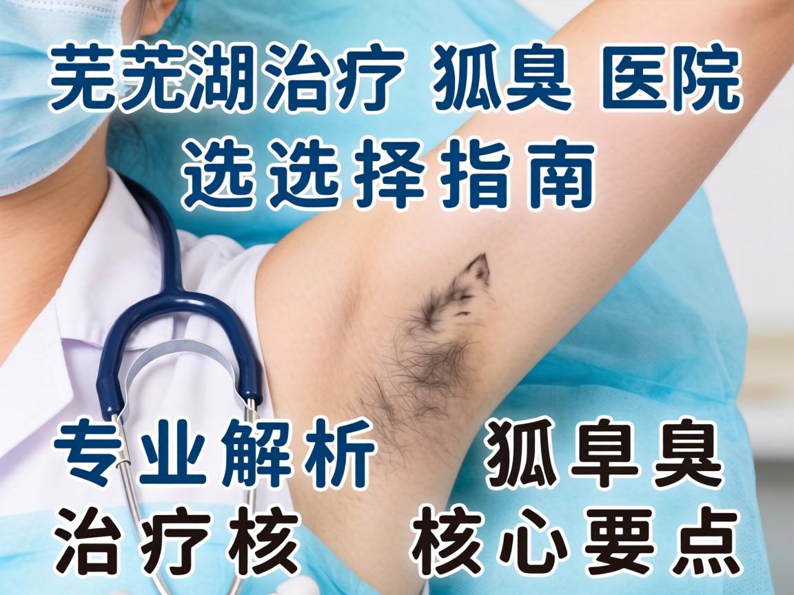 芜湖治疗狐臭医院选择指南，专业解析狐臭治疗核心要点