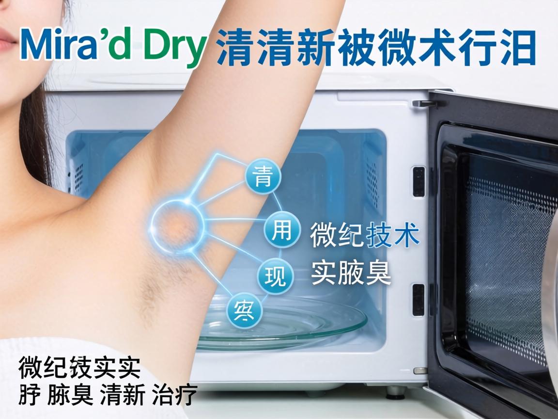 Miradry清新微波，用微波技术实现腋臭清新治疗