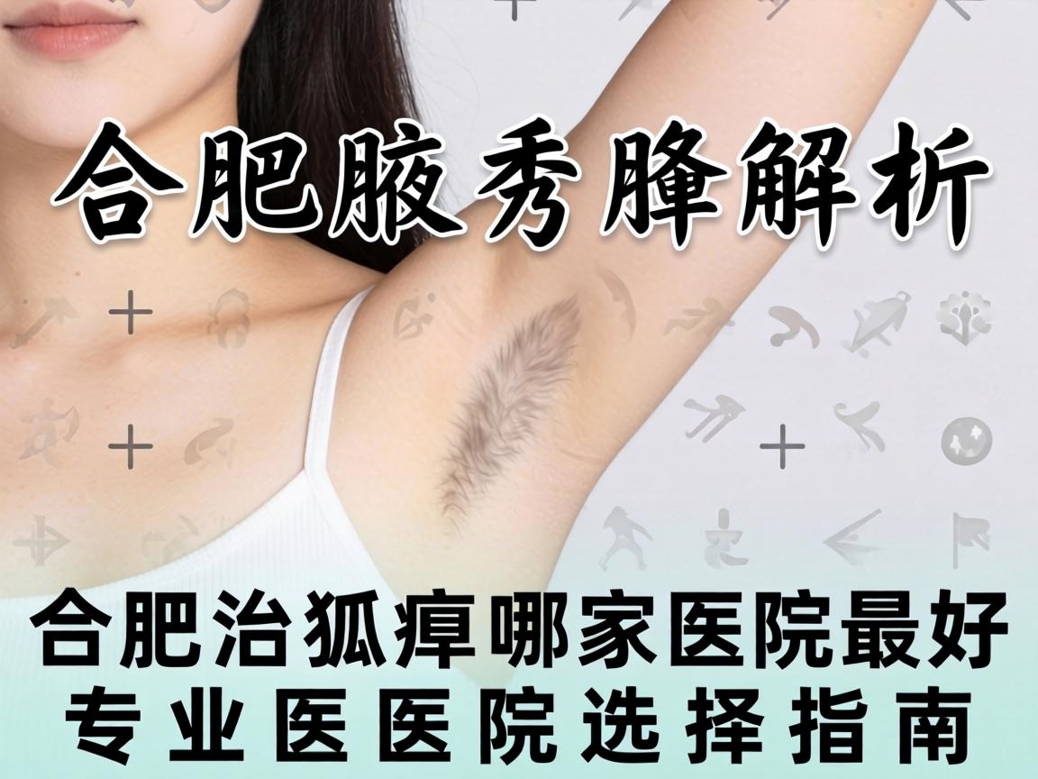 合肥腋秀解析，合肥治狐臭哪家医院最好，专业医院选择指南