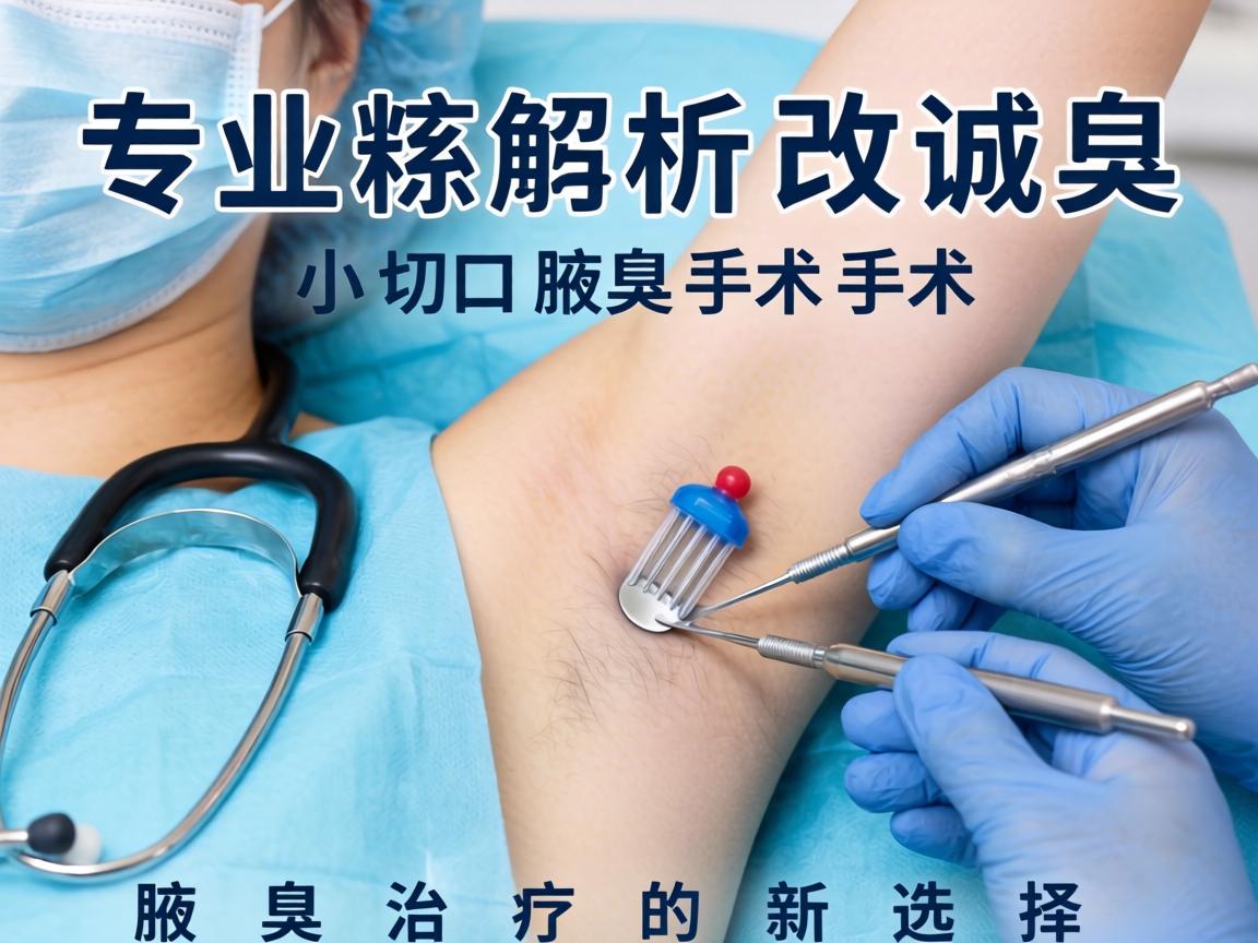 专业解析改良小切口腋臭手术，腋臭治疗的新选择