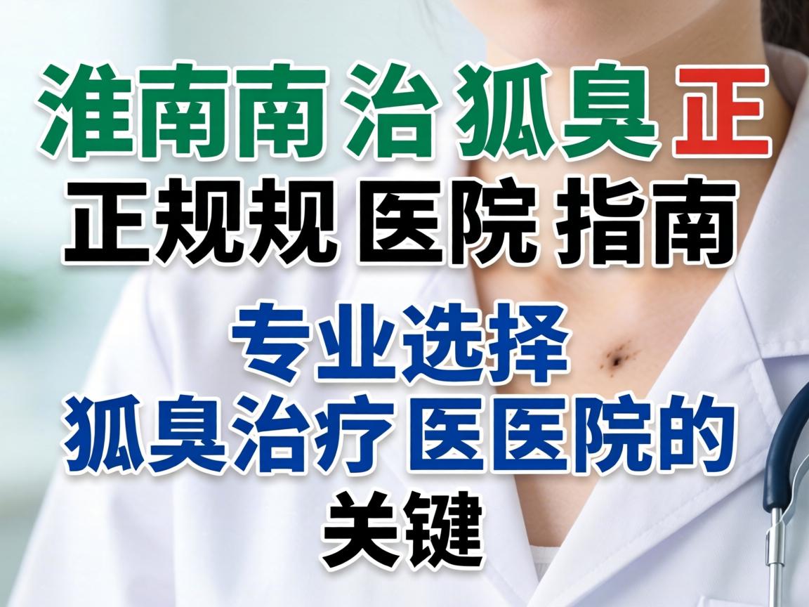淮南治狐臭正规医院指南,专业选择狐臭治疗医院的关键 淮南治狐臭正规医院指南,专业选择狐臭治疗医院的关键