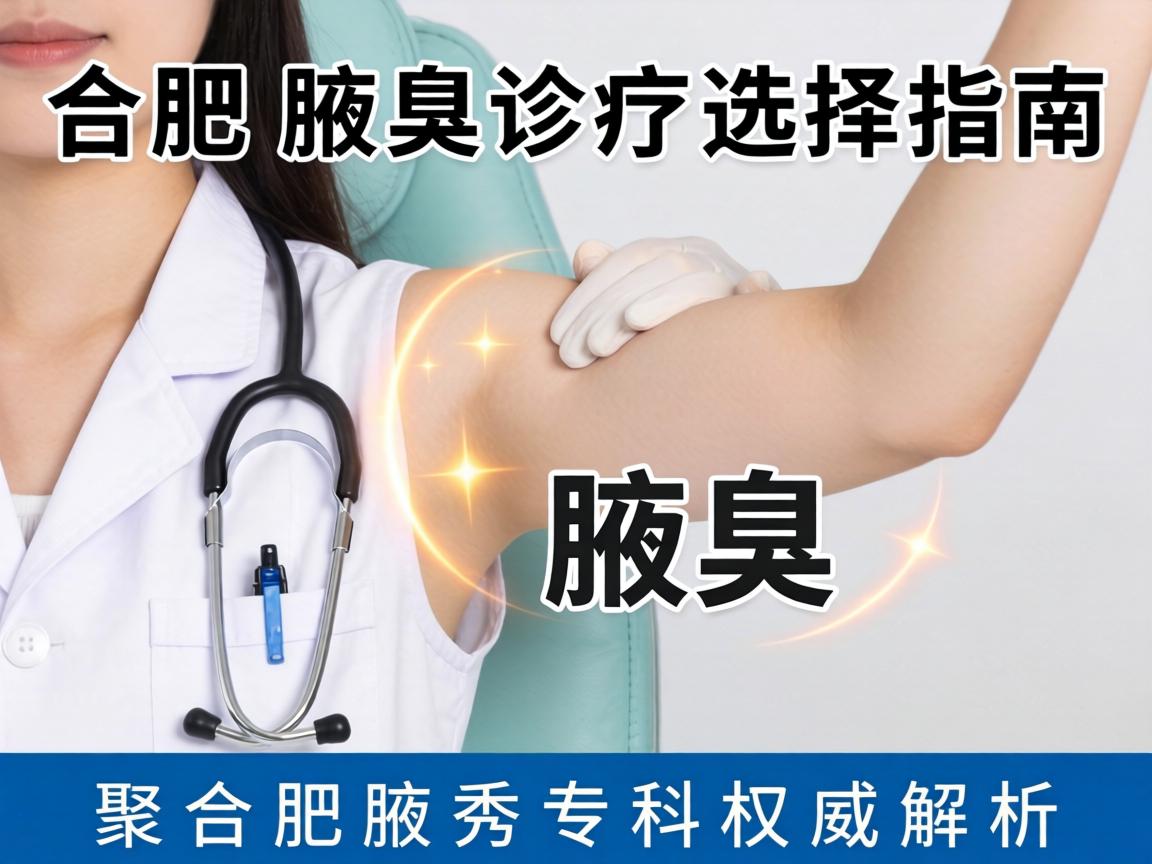 合肥腋臭诊疗选择指南,聚焦合肥腋秀专科权威解析 合肥腋臭诊疗选择指南,聚焦合肥腋秀专科权威解析