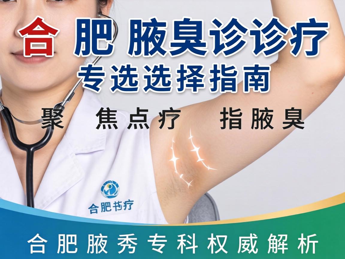 合肥腋臭诊疗选择指南,聚焦合肥腋秀专科权威解析 合肥腋臭诊疗选择指南,聚焦合肥腋秀专科权威解析