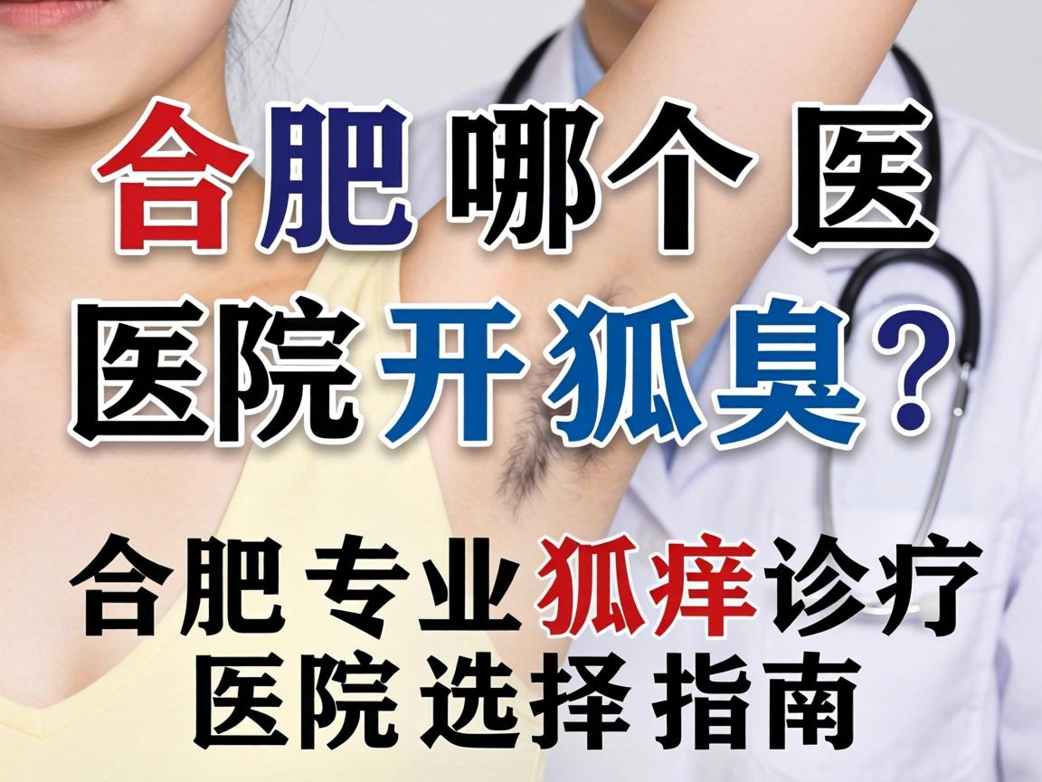 合肥哪个医院开狐臭？合肥专业狐臭诊疗医院选择指南