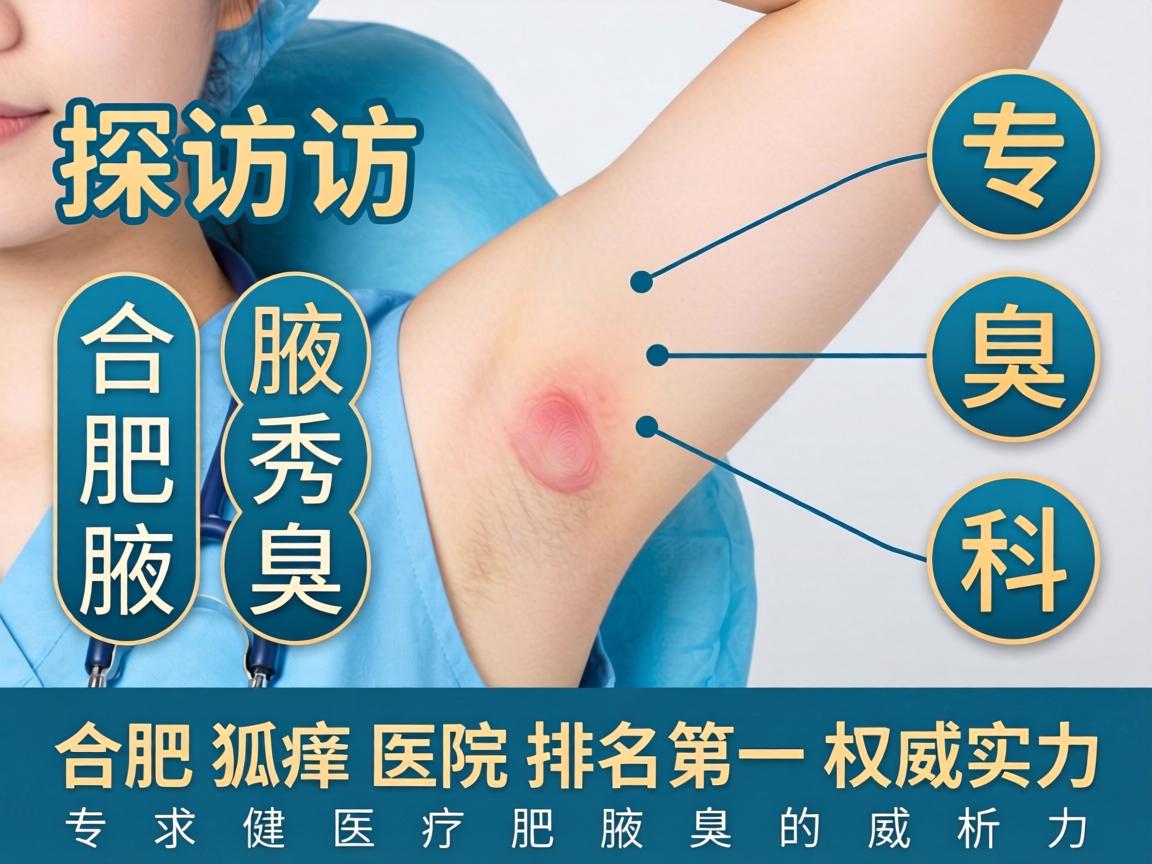 探访合肥腋秀腋臭专科,解析合肥狐臭医院排名第一的权威实力 探访合肥腋秀腋臭专科,解析合肥狐臭医院排名第一的权威实力