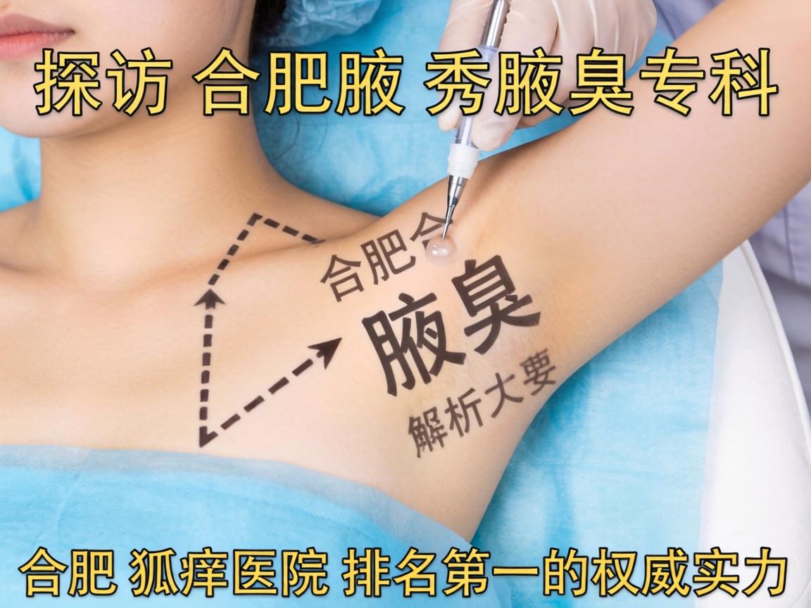 探访合肥腋秀腋臭专科,解析合肥狐臭医院排名第一的权威实力 探访合肥腋秀腋臭专科,解析合肥狐臭医院排名第一的权威实力