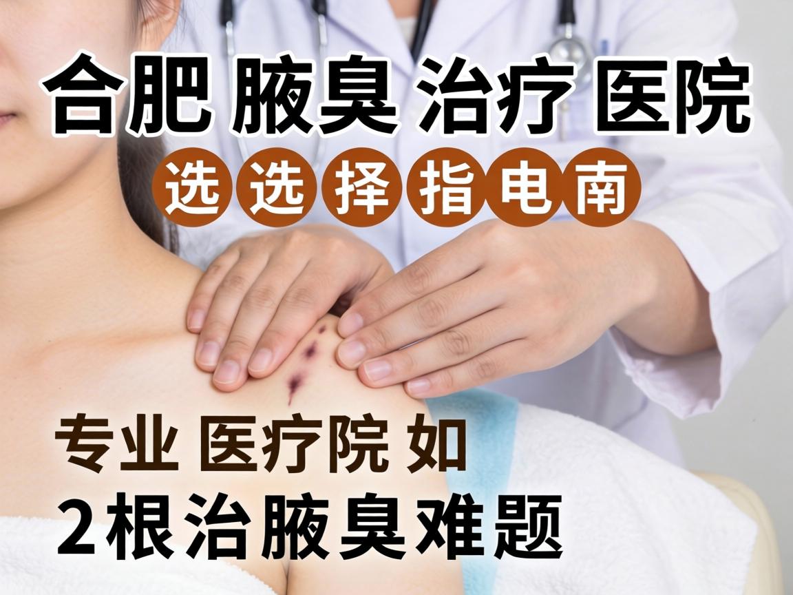 合肥腋臭治疗医院选择指南,专业医院如何根治腋臭难题 合肥腋臭治疗医院选择指南,专业医院如何根治腋臭难题