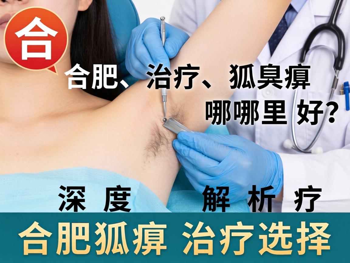 在合肥治疗狐臭哪里好？深度解析合肥狐臭治疗选择