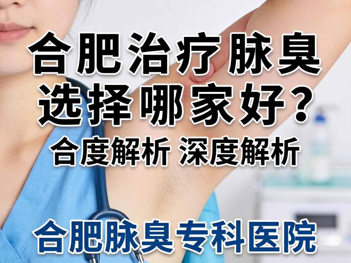 合肥治疗腋臭选择哪家好？深度解析合肥腋臭专科医院