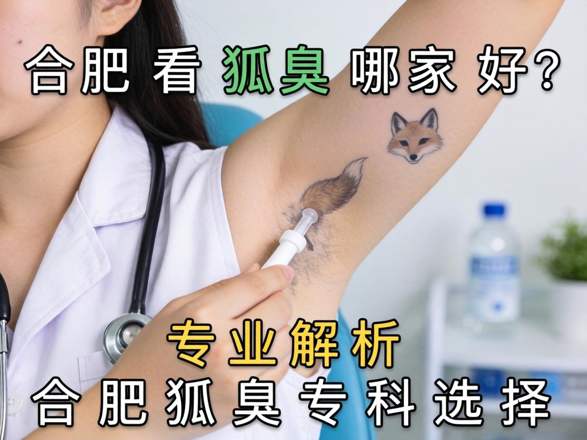 合肥看狐臭哪家好？专业解析合肥狐臭专科选择