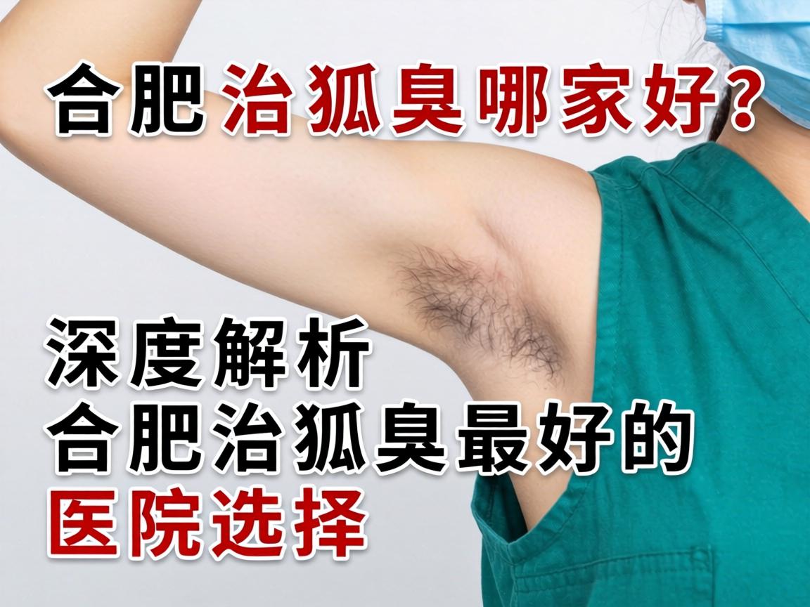 合肥治狐臭哪家好？深度解析合肥治狐臭最好的医院选择