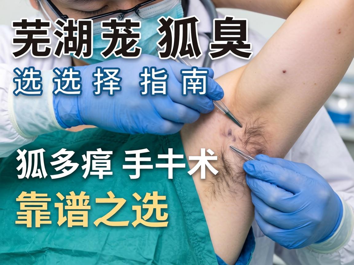 芜湖狐臭手术医院选择指南，详解狐臭手术的靠谱之选