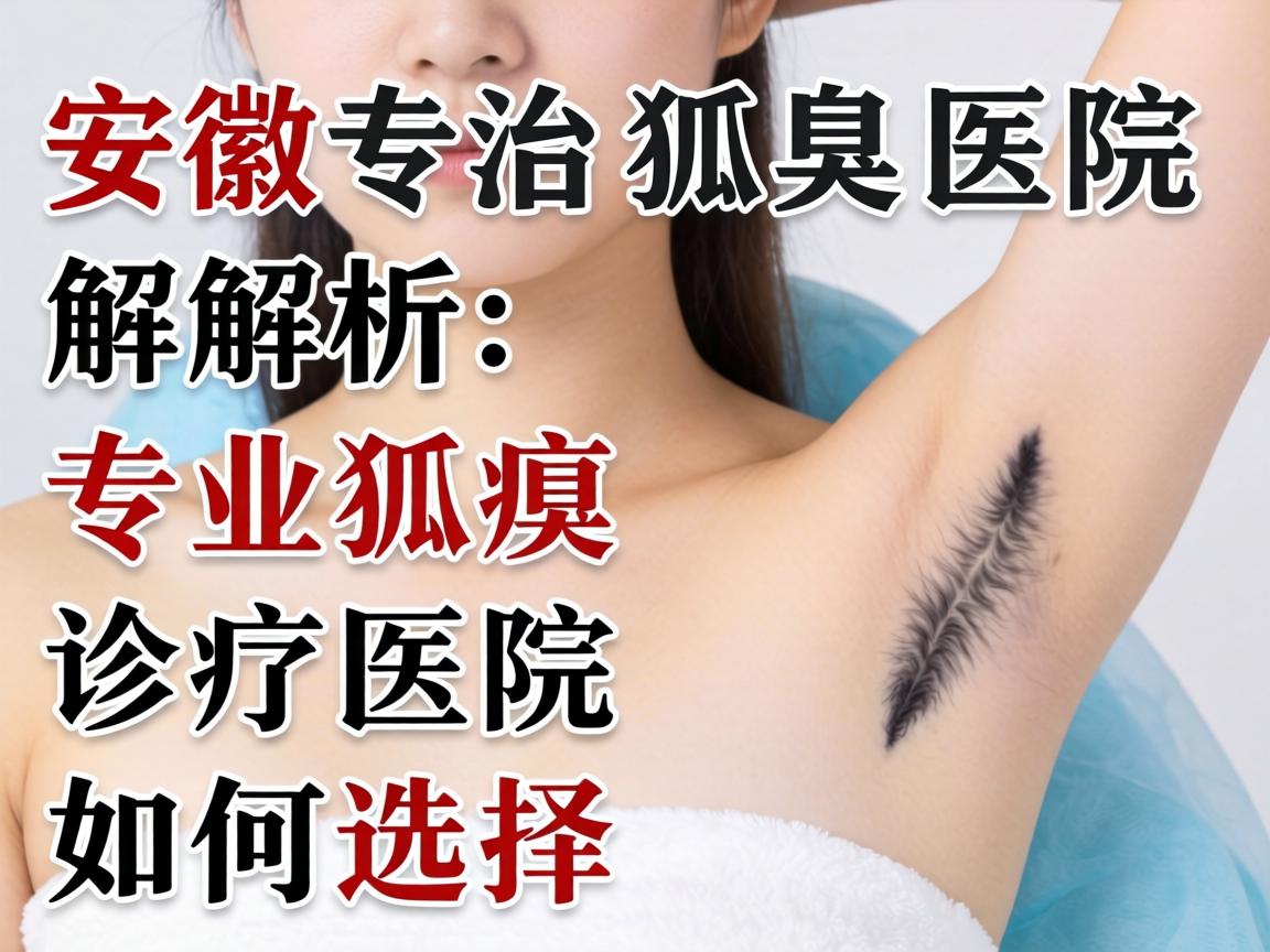 安徽专治狐臭医院解析，专业狐臭诊疗医院如何选择